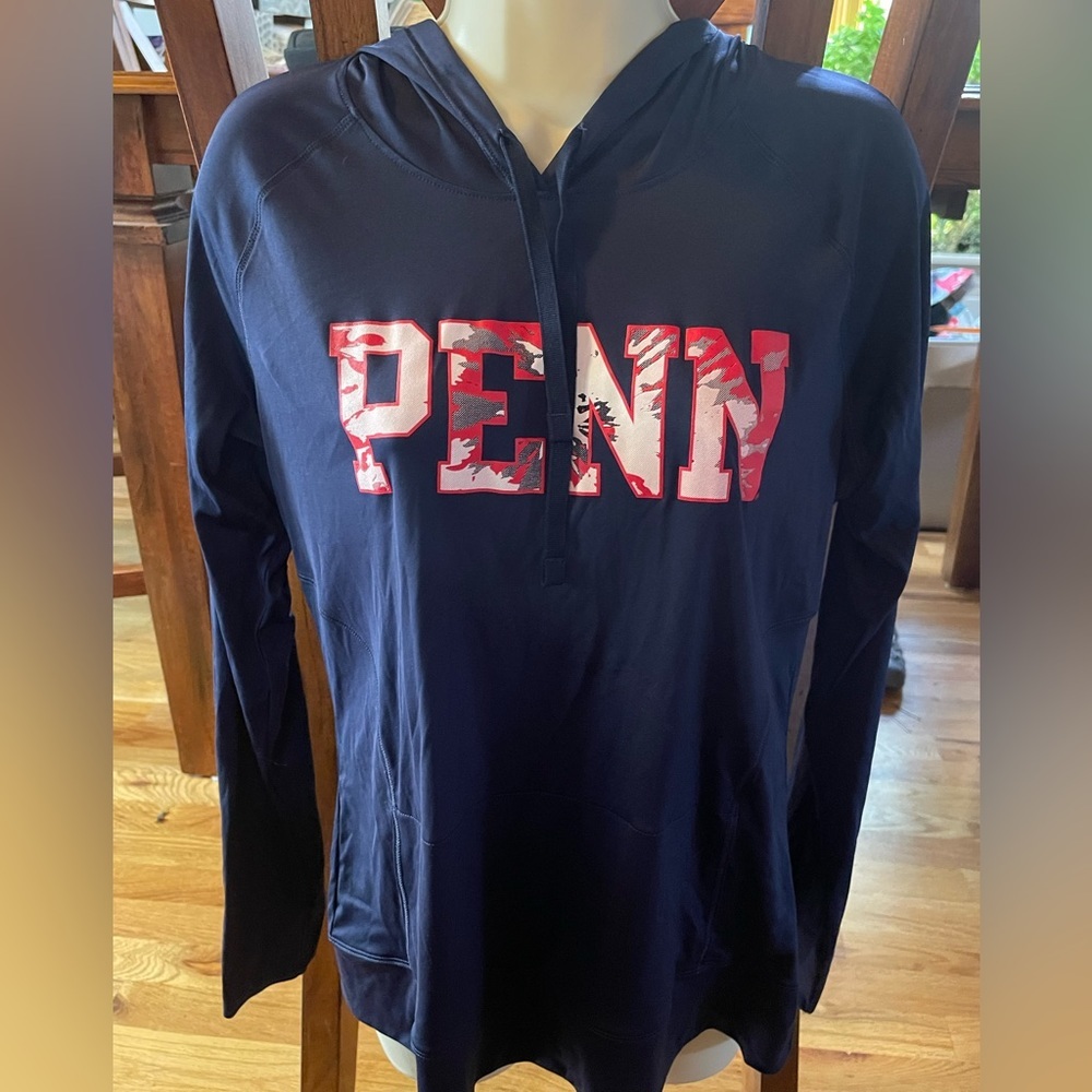 Penn Under Armour heat gear Large hooded shirt